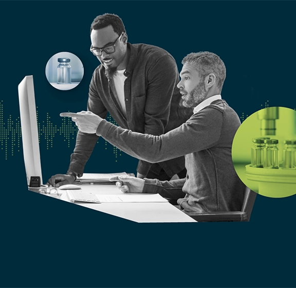 Image of Workers at Computer